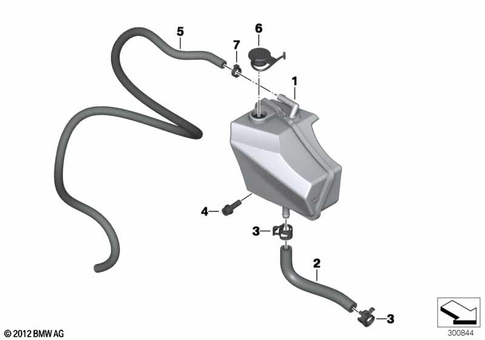 Expansion Tank for 2017 BMW-Motorrad F 800 R #0