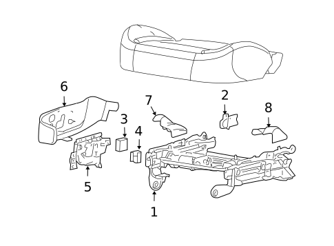 Power Seats for 2005 Chevrolet Colorado #0
