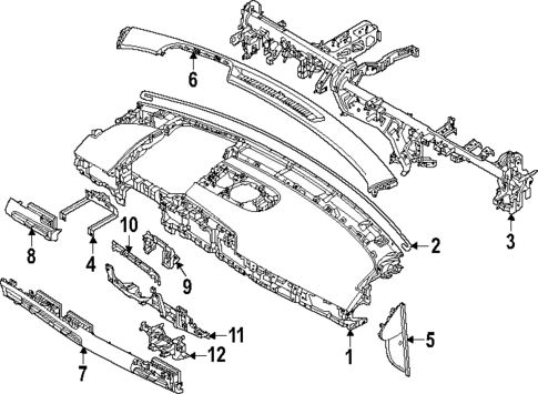 Instrument Panel for 2025 Genesis GV60 #0