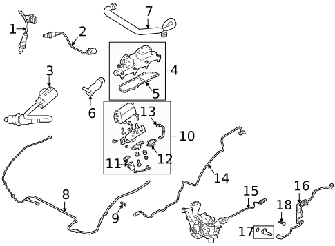 Emission Components for 2012 Land Rover Range Rover Evoque #11