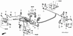 46210S5A812 - Chassis: VALVE ASSY., PROPORTIONING for Honda Image