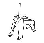 54100TVAA03 - : 2018-2020 Honda Accord - Lever Sub-Assembly Change for Honda: Accord Image