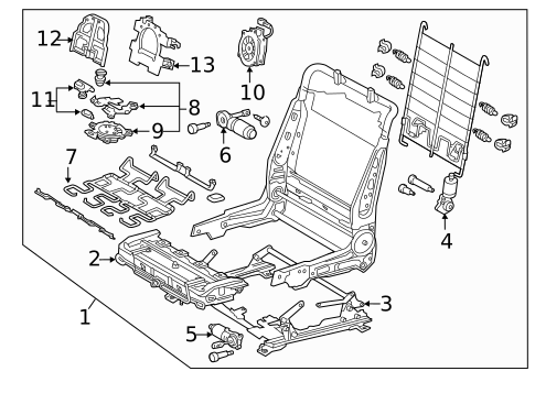 Power Seats for 2011 Toyota Avalon #0