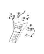 68260793AA - Electrical: Power Outlet Cap for Mopar Image image