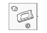 LK4Z99425B28AH - Body: Door Molding for Ford Image