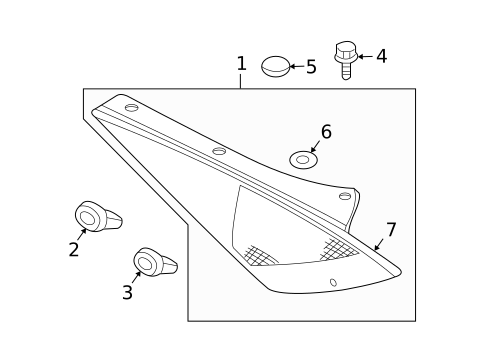 Combination Lamps for 2009 Nissan 350Z #0