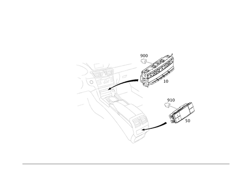 Operating Unit for 2015 Mercedes-Benz E550 #0