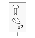904013KA0A - Body: Hinge for Nissan: Pathfinder Image