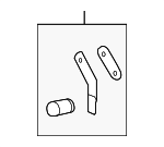 766483KA1A - : Upper Bracket for Nissan: Pathfinder Image