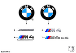 51117886503 - Vehicle Trim: Plaque with Adhesive Film for BMW Image
