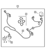 68046310AA - Mopar Accessories - Component Parts: Tie Strap for Mopar Image