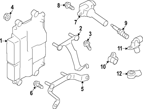 Ignition System for 2024 Subaru Crosstrek #0