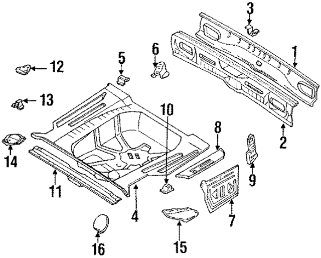 5832512020 - : Cover for Toyota Image