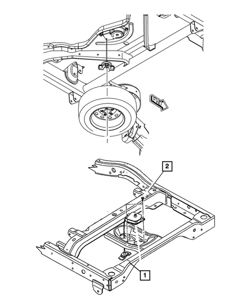 Wheel Spare for 2009 Chrysler Aspen #0