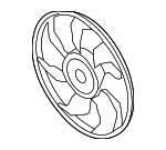 252313R000 - Cooling System: Fan Blade for Hyundai Image