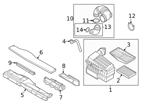 Air Intake for 2023 Audi A3 Quattro #0