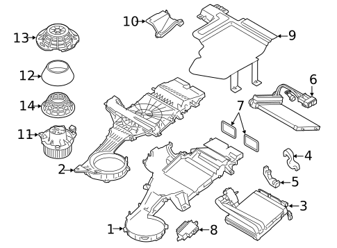 Motors, Core, Case & Related Components for 2022 Ford Transit Connect #1