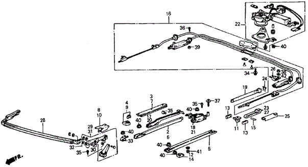Sliding Roof (2) for 1985 Honda Civic #0