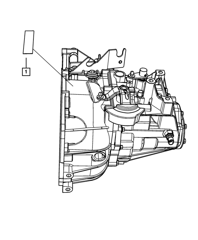 5165355AB - Labels: Oil Designation Label, Right Hand Drive for Dodge: Caliber | Jeep: Compass, Patriot Image