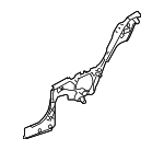 20769077258R73 - Body: Lower Quarter Trim for Mercedes-Benz Image