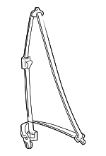 888102G500S8 - Electrical: Belt &amp; Retractor for Kia: Optima Image