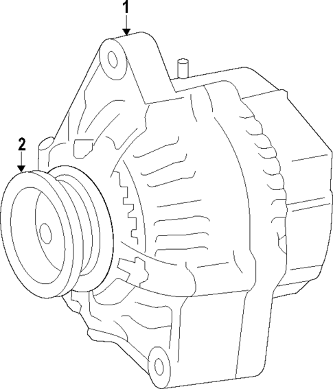 Alternator for 2016 Scion iA #0