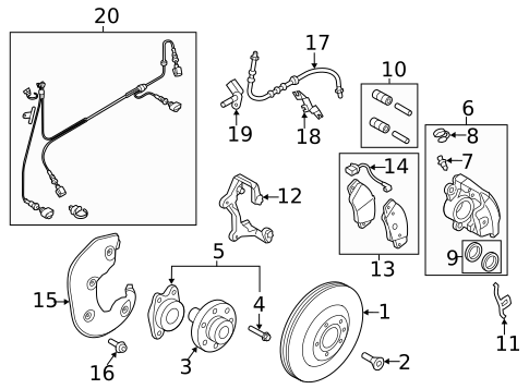 Brake Components for 2013 Audi allroad #0
