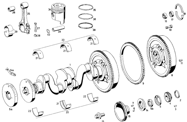 180031042581 - : Remanufactured Oil Slinger for Mercedes-Benz Image