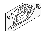 7P1857114H4A1 - Body: Glove Box Frame for Volkswagen Image