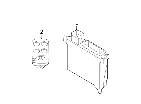 Alarm System for 2004 Lincoln Town Car #0
