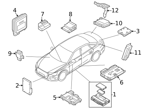 Travel Accessories for 2021 Audi S7 Sportback #0