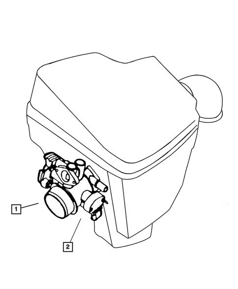 Throttle Body for 2001 Dodge Neon #0