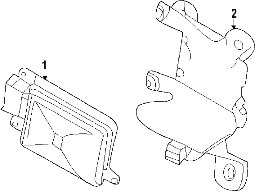 Blind Spot Radar - Porsche (PAB-907-669)