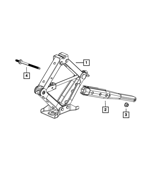 Jack Stowage for 2013 Dodge Dart #0