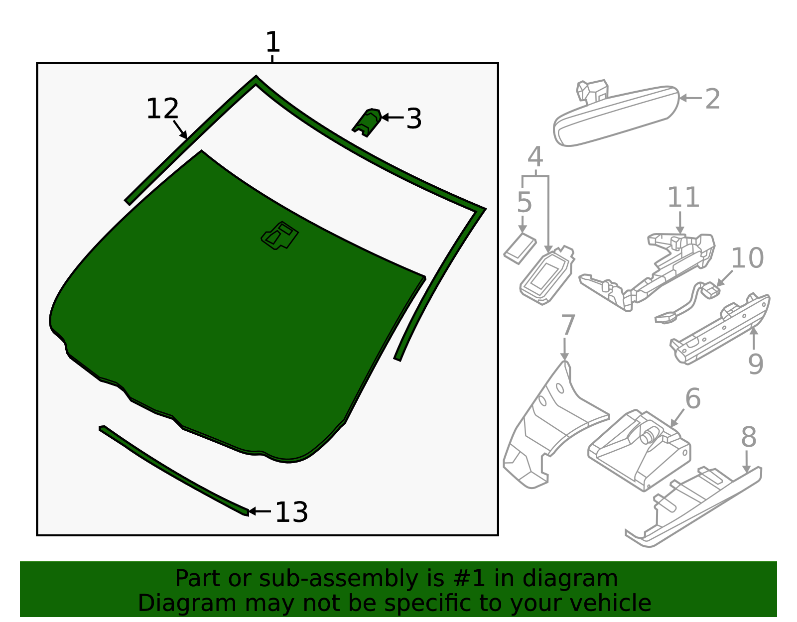 DGJ3-63-900 - Windshield - 2020-2023 Mazda CX-30 | Mazda Swag