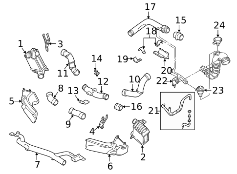 Intercooler for 2001 Audi TT Quattro #0