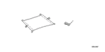 8L96S3Y100R1 - Accessory Components: HARDWARE KIT, CARGO NET for Honda Image