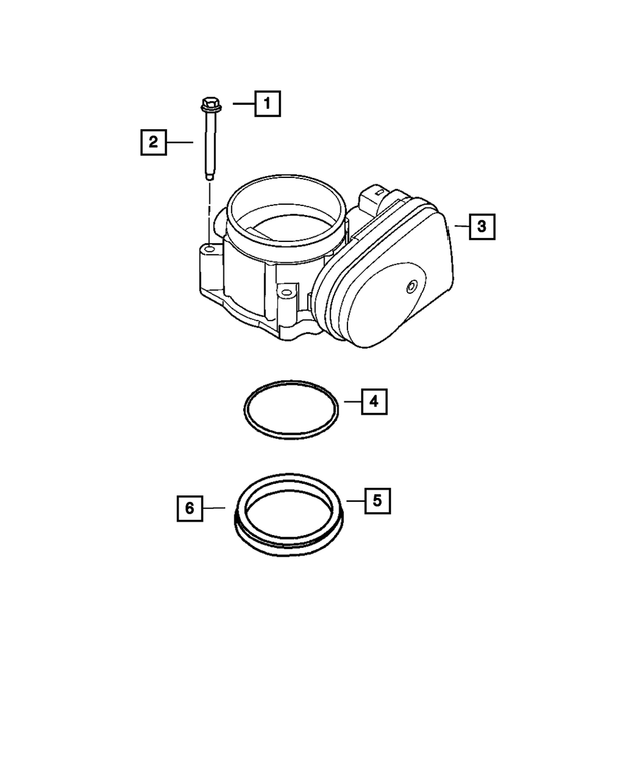 68011580AA - Fuel: Bolt, Mounting for Mopar Image image