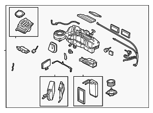 6L1Z19B555CA - : Evaporator Assembly for Ford: Expedition Image