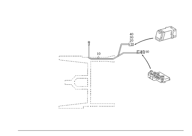 220540570898 - Electrical System: Wiring Harness for Mercedes-Benz Image image