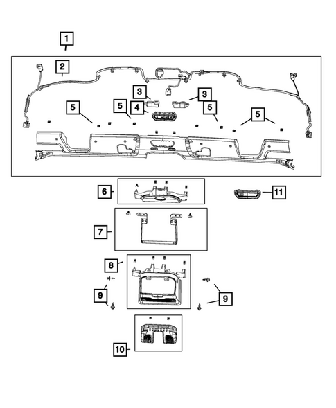 Panels - Moldings - Scuff Plates, Pillar, Cowl, 1/4 Panel Trim and Cargo Covers for 2021 Jeep Gladiator #0