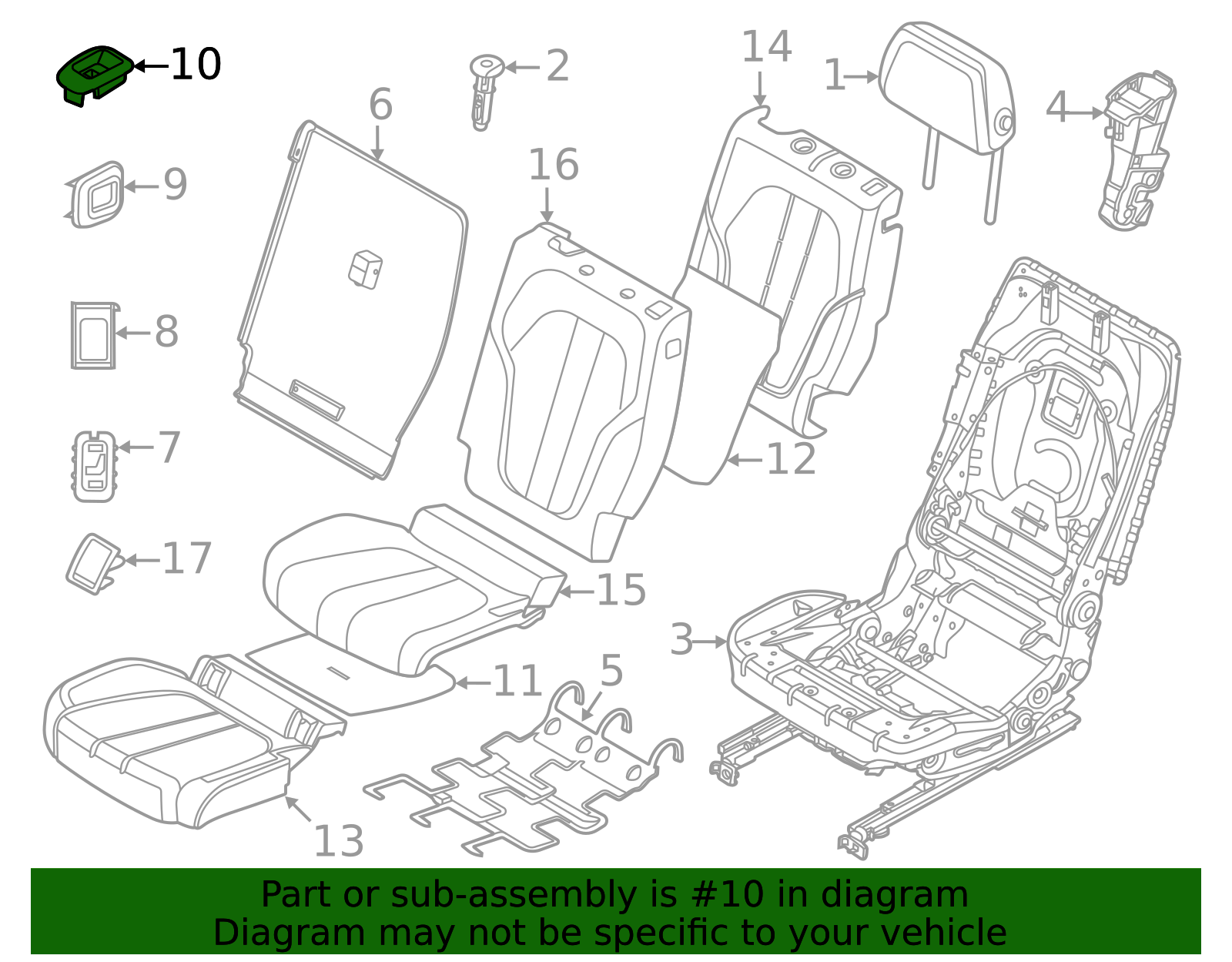 52207498281 - 2019-2026 BMW X7 Switch Cover (52-20-7-498-281) | BMW of ...