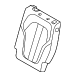 52205A19F34 - : 2023 BMW X7 - Seat Back Cover for BMW: X7 Image