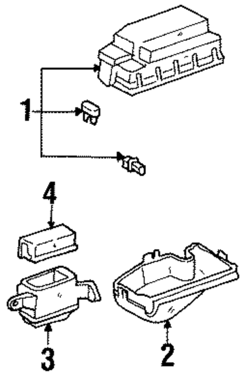 Electrical Components for 1996 Toyota Paseo #0