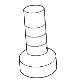 854351642 - Body: Sun-visor Screw for Nissan: Juke, Kicks, Kicks Play, LEAF, Maxima, Rogue, Rogue Select, Versa Image