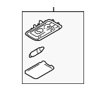 26410CC20D - : Dome Lamp Assembly for Nissan Image