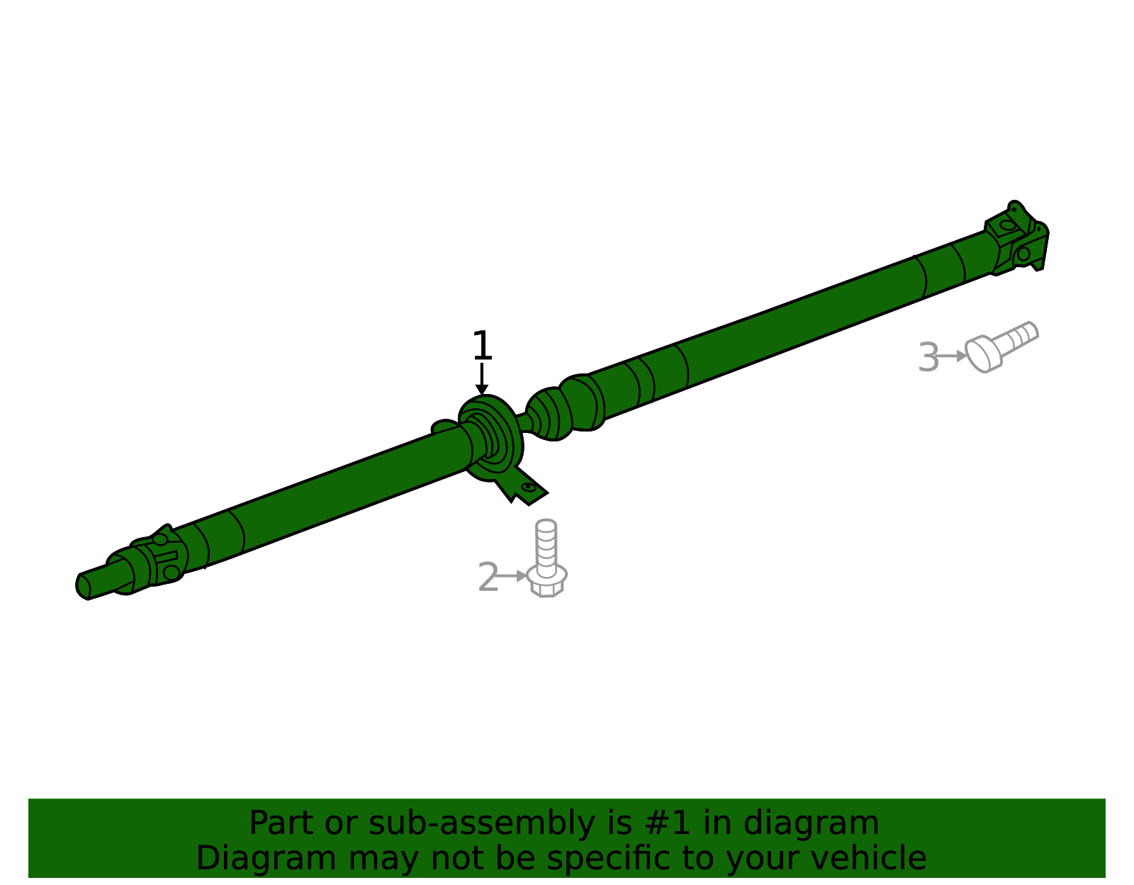2019-2025 Subaru Ascent Drive Shaft 27111XC10A | Subaru Online Parts