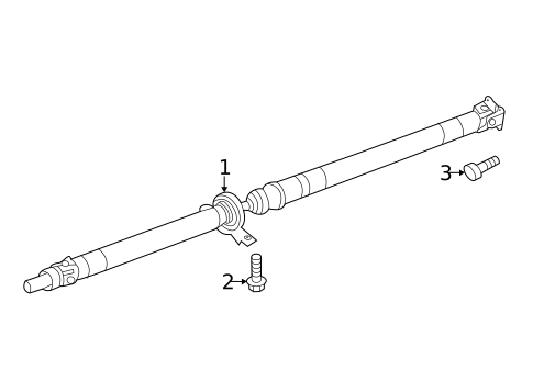 Drive Shaft for 2019 Subaru Ascent #0