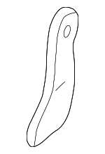 12474232 - Body: Pivot Cover for Cadillac: Escalade, Escalade EXT | Chevrolet: Avalanche 1500, Avalanche 2500, Silverado 1500, Silverado 1500 HD, Silverado 2500, Silverado 2500 HD, Silverado 3500, Tahoe | GMC: Sierra 1500, Sierra 1500 HD, Sierra 2500, Sierra 2500 HD, Sierra 3500, Yukon Image