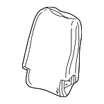 88977363 - Body: Seat Back Assembly for Chevrolet: Silverado 1500, Silverado 1500 HD, Silverado 2500, Silverado 2500 HD, Silverado 3500 | GMC: Sierra 1500, Sierra 1500 HD, Sierra 2500, Sierra 2500 HD, Sierra 3500 Image